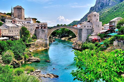 Turystyczne atrakcje Serbii, Bośni i Hercegowiny